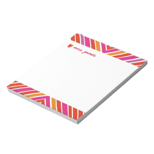 Vibrant Criscross Notitieblok (Linkerzijde)