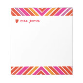 Vibrant Criscross Notitieblok (Voorkant)