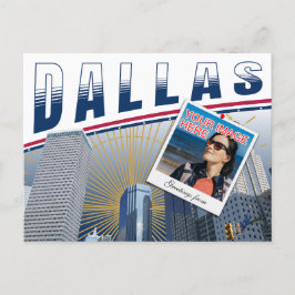 Vibrant Dallas Texas Photo Collage Briefkaart