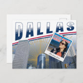 Vibrant Dallas Texas Photo Collage Briefkaart (Voorkant / Achterkant)