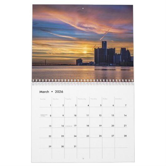 Vibrant Detroit Agenda Kalender (Mar 2026)