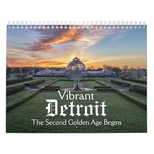 Vibrant Detroit Agenda Kalender (Hoes)