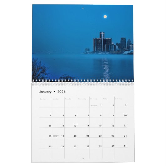 Vibrant Detroit Agenda Kalender (Jan 2026)