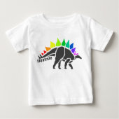 Vibrant Dino Baby Shirt (Voorkant)