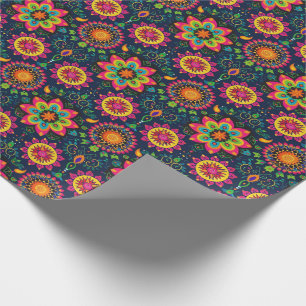 Vibrant Diwali Mandala Mirage Cadeaupapier