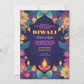 Vibrant Diwali Radiance Kaart (Voorkant)