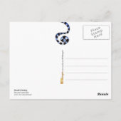 Vibrant doodle briefkaart (Achterkant)