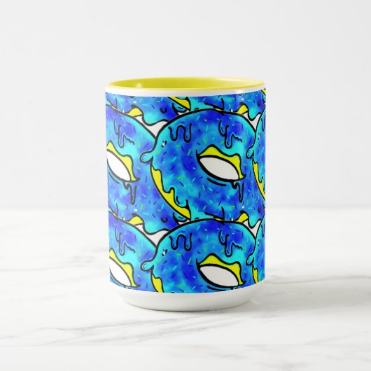 Vibrant Doughnut Coffee Mok (Midden)