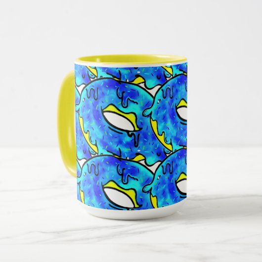Vibrant Doughnut Coffee Mok (Voorkant links)