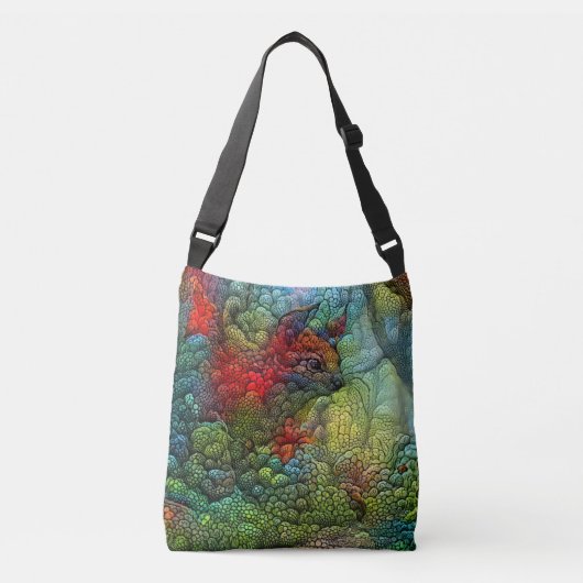 Vibrant eekhoorn (Cherish)- Crossbody Tas (Voorkant)