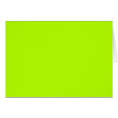 Vibrant Electric Lime Green Ready om aan te passen (Voorkant Horizontaal)