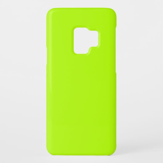Vibrant Electric Lime Green Ready om aan te passen Case-Mate Samsung Galaxy Hoesje (Achterkant)