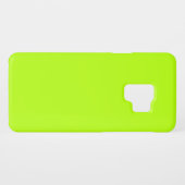 Vibrant Electric Lime Green Ready om aan te passen Case-Mate Samsung Galaxy Hoesje (Achterkant (horizontaal))