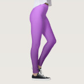 Vibrant Electric Summer Paarse Dipped Ombre Leggings (Rechts)