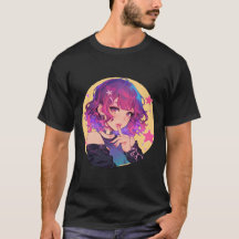 Vibrant Fantasy Girl Mannen T-shirts