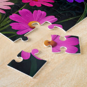 Vibrant Fantasy Nature - Oil Painting Style Puzzle Legpuzzel (Zijkant)