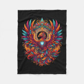 Vibrant Fantasy Pcute Ss Cute Ssnix Mythical Bird  Fleece Deken (Voorkant)