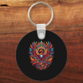 Vibrant Fantasy Pcute Ss Cute Ssnix Mythical Bird  Sleutelhanger (Voorkant)