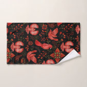  Vibrant floral and leafy pattern designs Bad Handdoek (Handdoek)