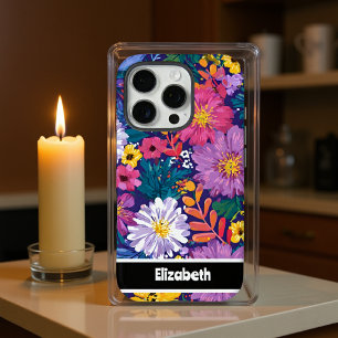 Vibrant Floral iPhone 16 Pro Hoesje