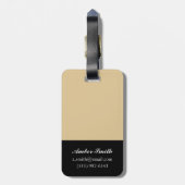 Vibrant Floral I Bagagelabel (Achterkant verticaal)