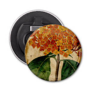 Vibrant Floral I Button Flesopener