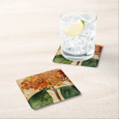 Vibrant Floral I Kartonnen Onderzetters (Insitu)