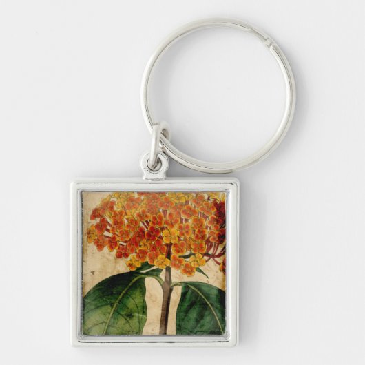 Vibrant Floral I Sleutelhanger (Voorkant)