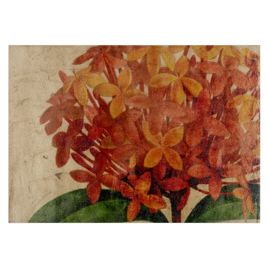 Vibrant Floral III Snijplank (Voorkant)