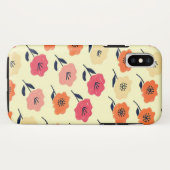 Vibrant Floral Pattern Case-Mate iPhone Case (Achterkant (horizontaal))