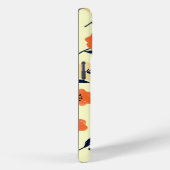 Vibrant Floral Pattern Case-Mate iPhone Case (Achterkant / Rechts)