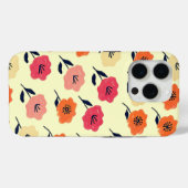 Vibrant Floral Pattern Case-Mate iPhone Case (Achterkant (horizontaal))