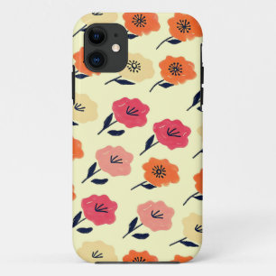 Vibrant Floral Pattern Case-Mate iPhone Case
