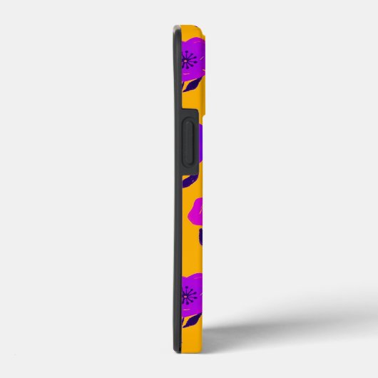 Vibrant Floral Pattern Case-Mate iPhone Case (Achterkant / Rechts)
