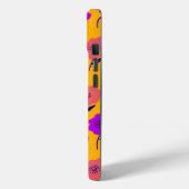 Vibrant Floral Pattern Case-Mate iPhone Case (Achterkant / Links)