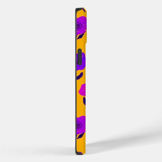 Vibrant Floral Pattern Case-Mate iPhone Case (Achterkant / Rechts)