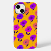 Vibrant Floral Pattern Case-Mate iPhone Case (Achterkant)