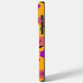 Vibrant Floral Pattern Case-Mate iPhone Case (Achterkant / Links)