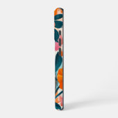 Vibrant Floral Pattern iPhone Hoesje (Linkerkant)