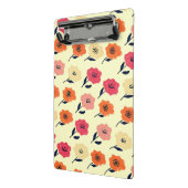 Vibrant Floral Pattern Mini Klembord (Angled2)