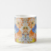 Vibrant Floral Pattern Mug Koffiemok (Center)