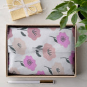 Vibrant Floral Pattern Tissuepapier (Geschenk)