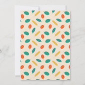 Vibrant Floral Retirement Party uitnodiging (Achterkant)