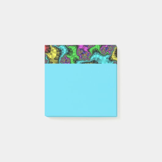 Vibrant Floral Sprinkles Post-it® Notes (Voorkant)