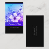 Vibrant Floral Visitekaartje 2 (Voorkant / Achterkant)