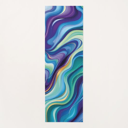 Vibrant Flow Yoga Mat (Voorkant)
