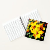 Vibrant Flowers Notitieboek (Binnen)