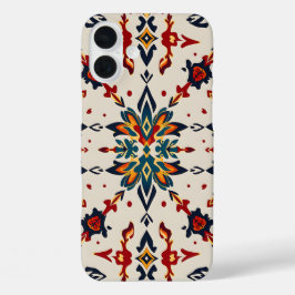 Vibrant Folk Art Medallion Phone Case