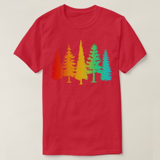 Vibrant Forest T-shirt (Design voorkant)