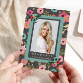 Vibrant | Fotogradatiepartij Uitnodiging grijs